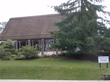 Photo of the north side of the Chapel